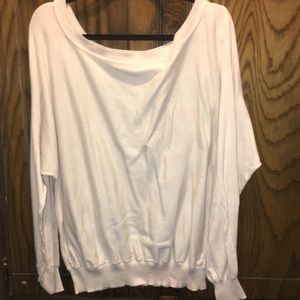 3x wide neck sweater